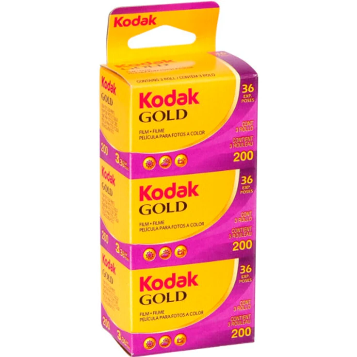 Kodak Gold 200 135/36 3er Pack – Bild 1