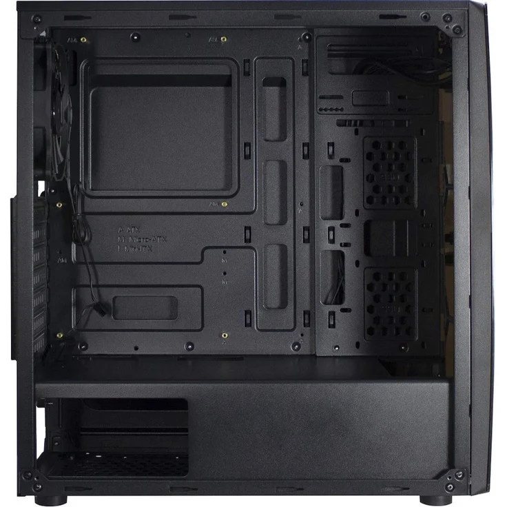 Inter-Tech 88881309 - Computer-Gehäuse (ITX-Tower, PC, Schwarz, ATX,ITX,uATX, Heimbüro, Blau) – Bild 5