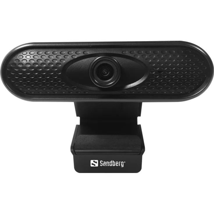 Sandberg USB Webcam 1080P HD - Web-Kamera - Farbe - 2 MP - 1920 x 1080 - 1080p - Audio - USB 2.0