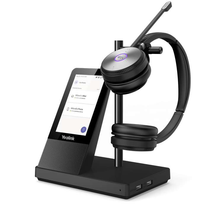 Yealink DECT Headset WH66 Dual UC – Bild 1