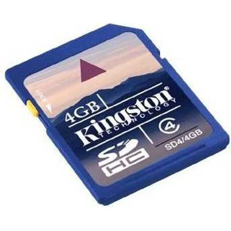 Kingston 4GB SDHC Card (SD4/4GB)