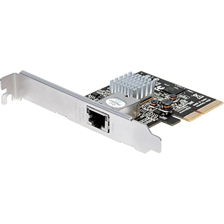 Intellinet 10 Gigabit PCI-Express-Netzwerkkarte ( 10GBase-T - 5GBase-T - 2,5GBase-T - 1-Port PCI Express 2.0 ) 507950 grau