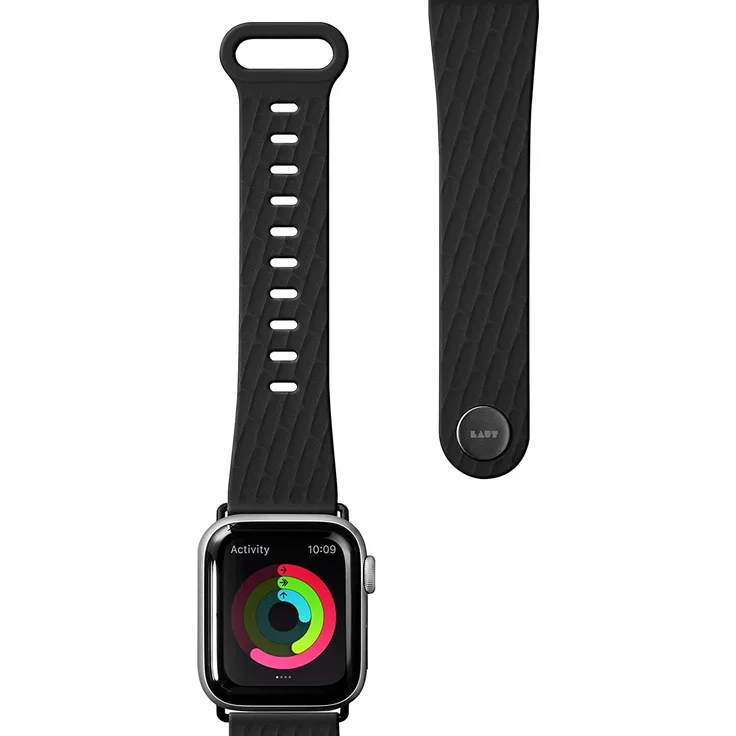 LAUT ACTIVE 2.0 Apple Watch 42/44 mm Ersatzarmband schwarz