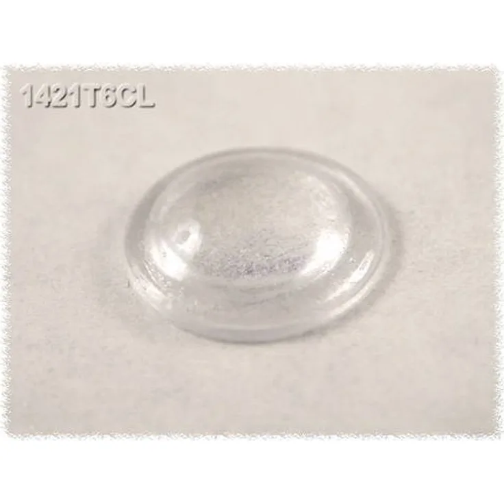Hammond Electronics 1421T6CL Gerätefuß selbstklebend, rund Natur ( x H) 7.9mm x 2.2mm 24St.
