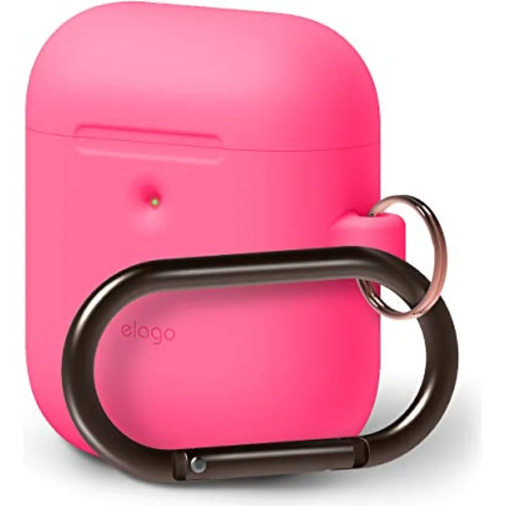 ELAGO AirPod Silikon Hang Case Neonpink (EAP2SC-HANG-NHPK)