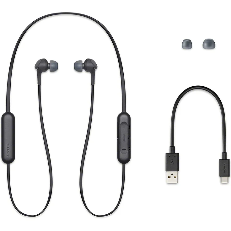 Sony WI-XB400B In-Ear Kopfhörer, mit Bluetooth, Mikrofon, schwarz – Bild 6