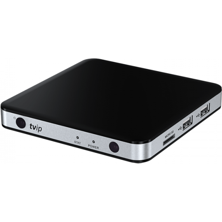 TVIP S-Box v. 605 IPTV 4K HEVC HD Multimedia Stalker Streamer