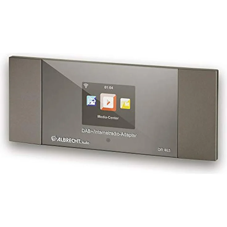 Albrecht DR463, 27463, Internetradio-DAB+ Adapter zum Nachrüsten von Radios und Stereo-Anlagen, empfängt Musik über WLAN, DAB+, Bluetooth – Bild 1