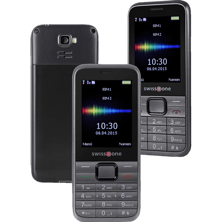 swisstone SC 560 - Dual SIM Mobiltelefon mit extra großem beleuchtetem Farbdisplay – Bild 3