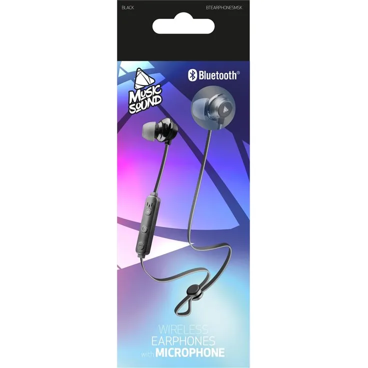 cellularline AQL Wireless Bluetooth In-Ear Headset (BTEARPHONESMSK) schwarz