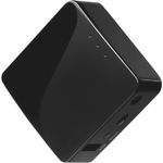 GL.iNet GL-AR300M16 Mini Router, Wi-Fi Converter, OpenWrt Pre-installed, Repeater Bridge, 300Mbps High Performance, 16MB Nor flash, 128MB RAM, OpenVPN, Tor Compatible, Programmable IoT Gateway