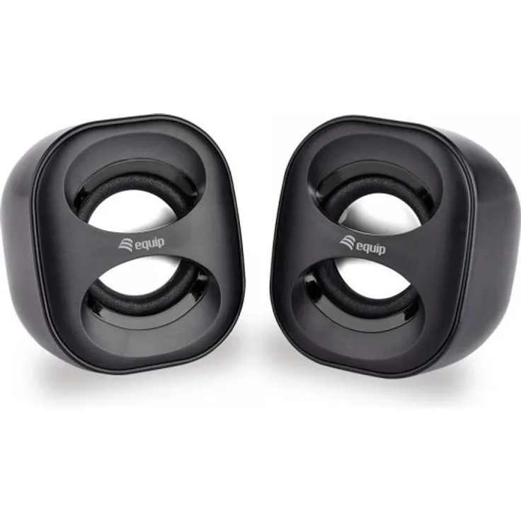 Equip Mini USB Lautsprecher schwarz
