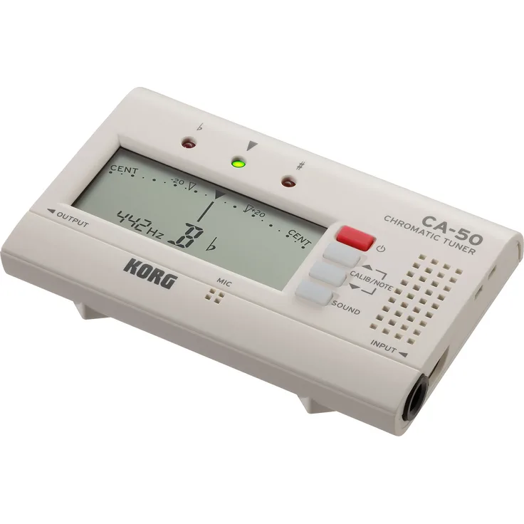 Korg CA-50 Tuner, weiß