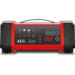 AEG Automotive 97025 Mikroprozessor-Ladegerät LT 20 Ampere für 12 - 24 V, 9-stufig, Power-Supply, automatischer Temperaturausgleich