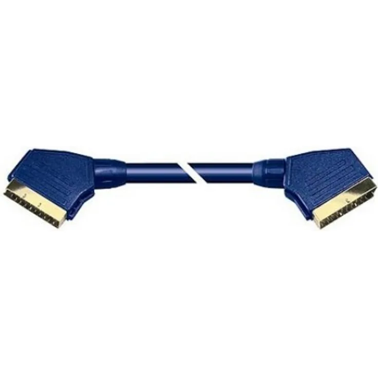 Skymaster Scart-Kabel 3,0 Meter vergoldet