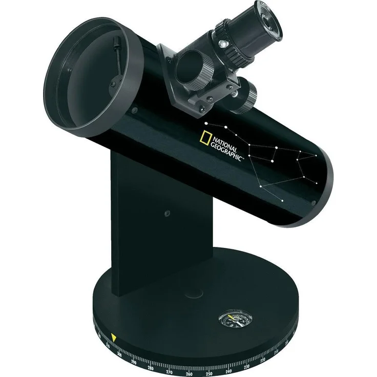 National Geographic Teleskop 76-350 Compact Dobson mit Tischstativ und umfangreichem Zubehör zum Start in die Astronomie – Bild 1