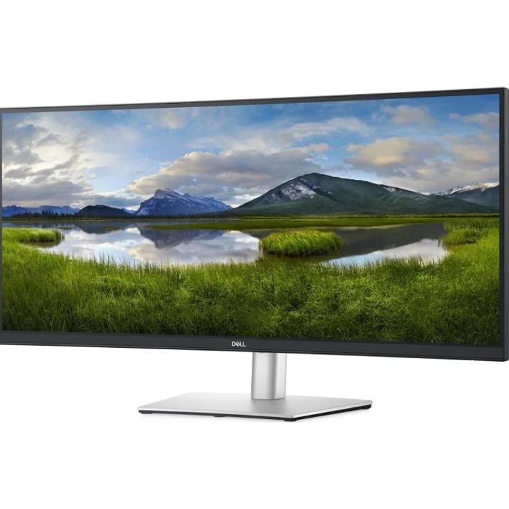 Dell P3421W - LED-Monitor - gebogen - 86.72 cm (34.14'') (34.14'' sichtbar) - 3440 x 1440 WQHD @ 60 Hz - IPS - 300 cd/m² - 1000:1 - 5 ms - HDMI, DisplayPort, USB-C - Schwarz [Energieklasse F] – Bild 3