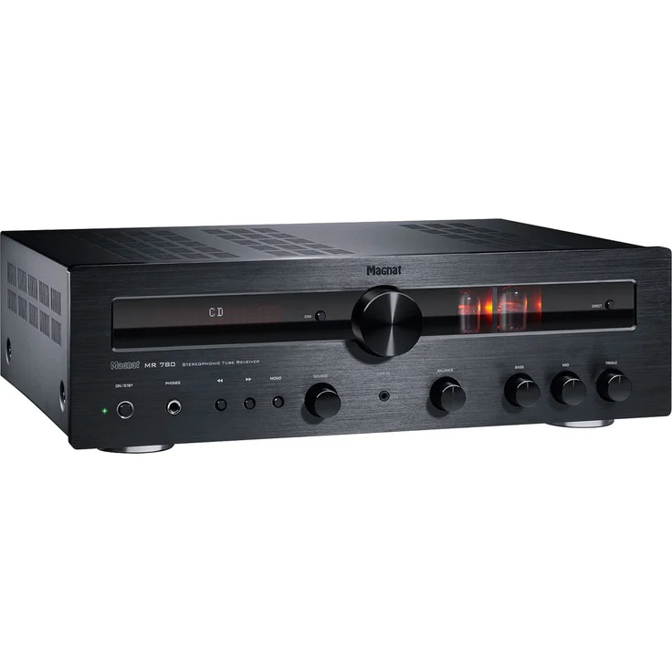 Magnat MR 780 High-End-Röhren-Hybridreceiver mit starker Endstufe, Bluetooth® mit aptX™ schwarz – Bild 4