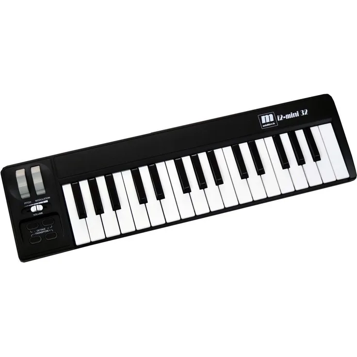 Miditech MIT-00170 i2 Mini 32 Keyboard schwarz