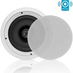 Pyle PDIC81RD - Lautsprecher (AC, in-Wand/in-Decke, Verkabelt, Terminal, 50 - 20000 Hz, Weiß)