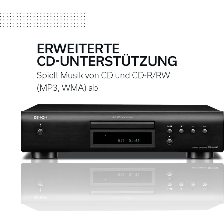 Denon DCD-DCD-600NEBKE2 schwarz