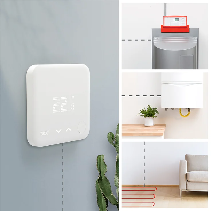 tado° Smartes Thermostat Starter Set V3+ (Verkabelt) inkl. Internet Bridge – Bild 3