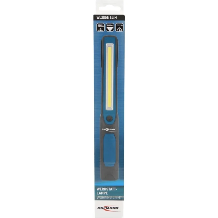 Ansmann ANS 1600-0265 - LED-Arbeitsleuchte WL250B slim, 215 lm, 4x AA (Mignon) – Bild 1