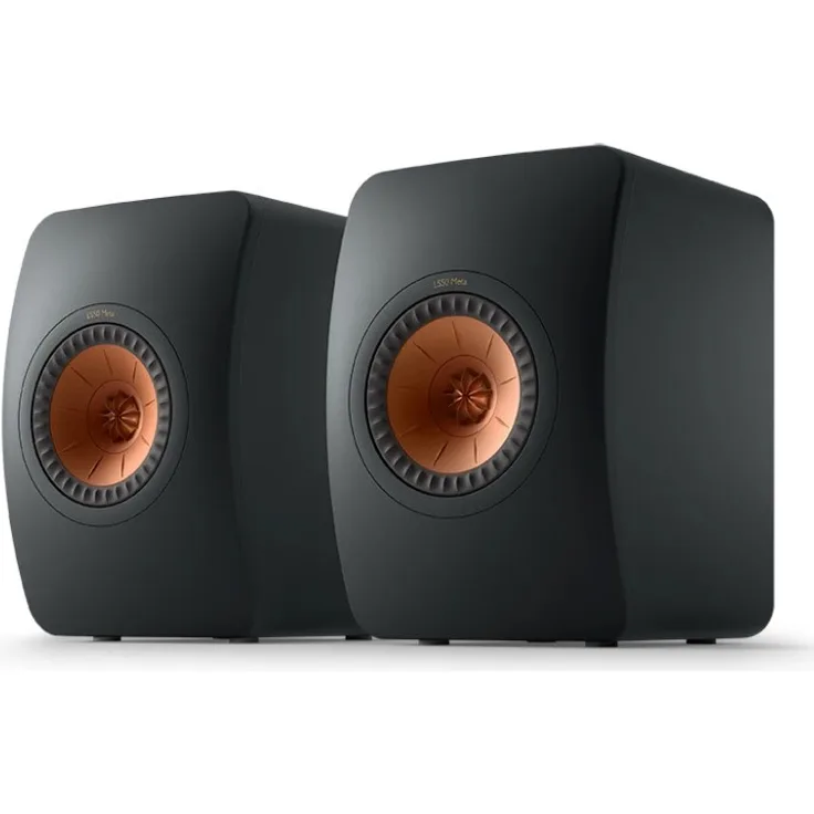 LS50 META -Stück Klein-Regallautsprecher carbon black Stück