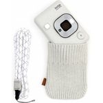 Fujifilm Instax Mini LiPlay stone white Bundle