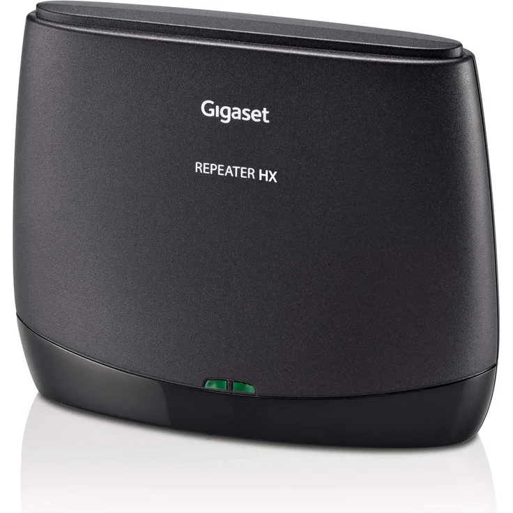 Gigaset DECT Repeater HX Reichweitenverstärker, kompatibel mit DECT Basisstationen, Router und Gigaset HX Mobilteilen, schwarz – Bild 1
