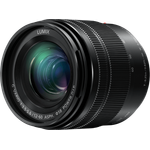 Panasonic H-FS12060E LUMIX G Vario 12-60 mm F3.5-5.6 ASPH. Objektiv (5x Zoom, Power O.I.S. Bildstabilisator, Staub-- Spritzwasserschutz) schwarz