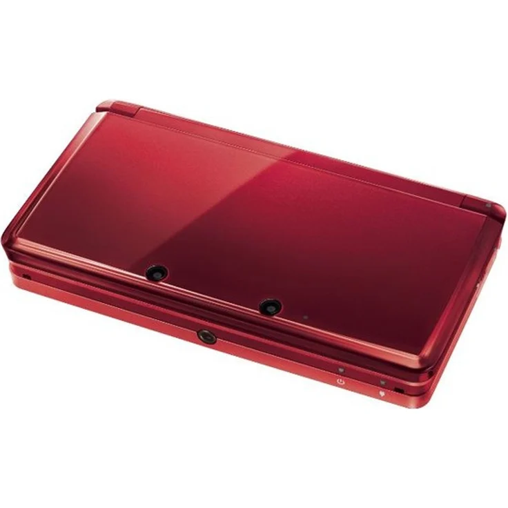 Nintendo 3DS Metallic Rot 256MB & 2GB Speicherkarte – Bild 3