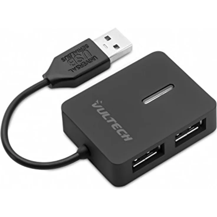 Vultech hu-04usb2, Hub 4 Ports USB 2.0, ultrakompakt, 480 Mbps