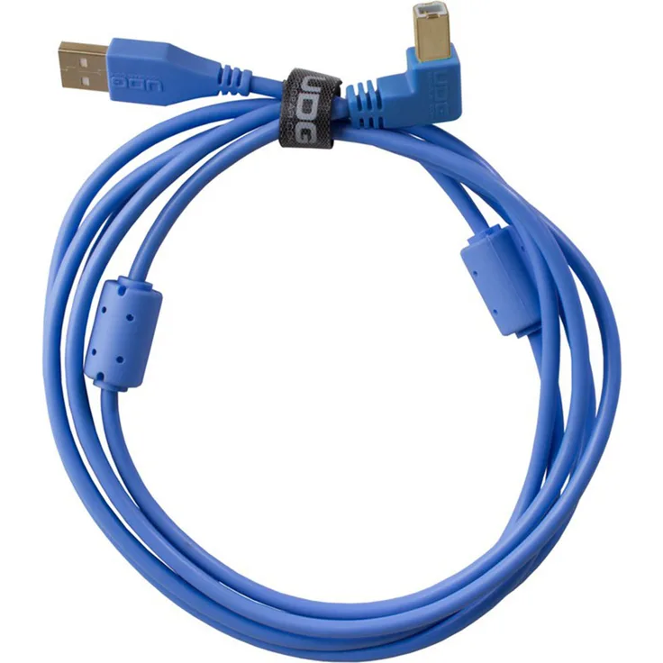 UDG Ultimate Audio Cable USB 2.0 A-B Blue Angled 1m (U95004LB)