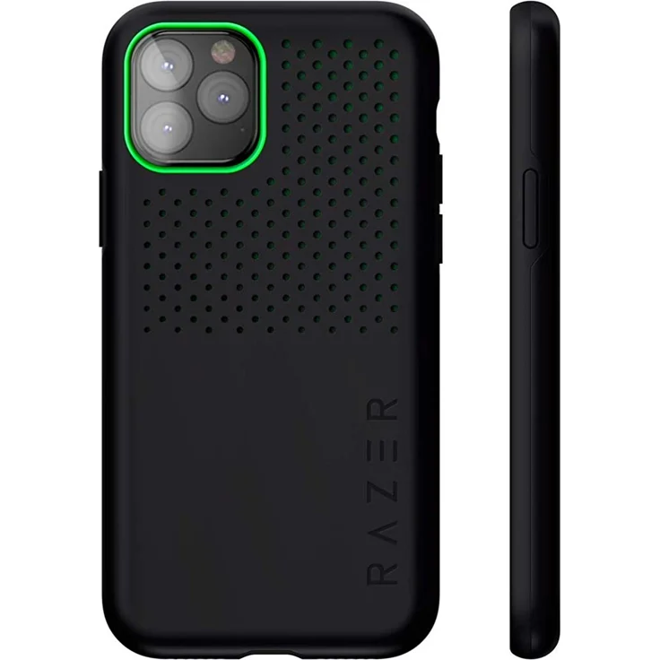 Razer Arctech Pro Black - für Apple iPhone 11 Pro Max (Schutzhülle mit Thermaphene Perfürmance Technologie, zertifizierter Schutz bei Stürzen, verbesserte Smartphone Kühlung), Schwarz