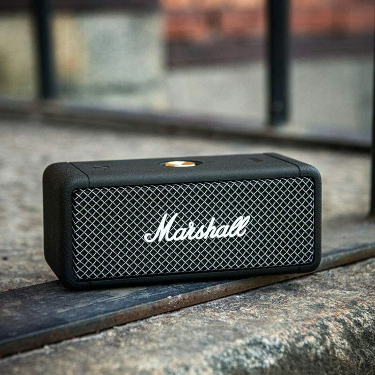 Marshall Emberton Bluetooth-Lautsprecher, wasserdicht, schwarz – Bild 9