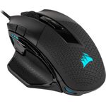 Corsair Nightsword RGB Performance Tunable FPS-MOBA Gaming Maus schwarz Hintergrundbeleuchtung RGB LED 18000 DPI Optical