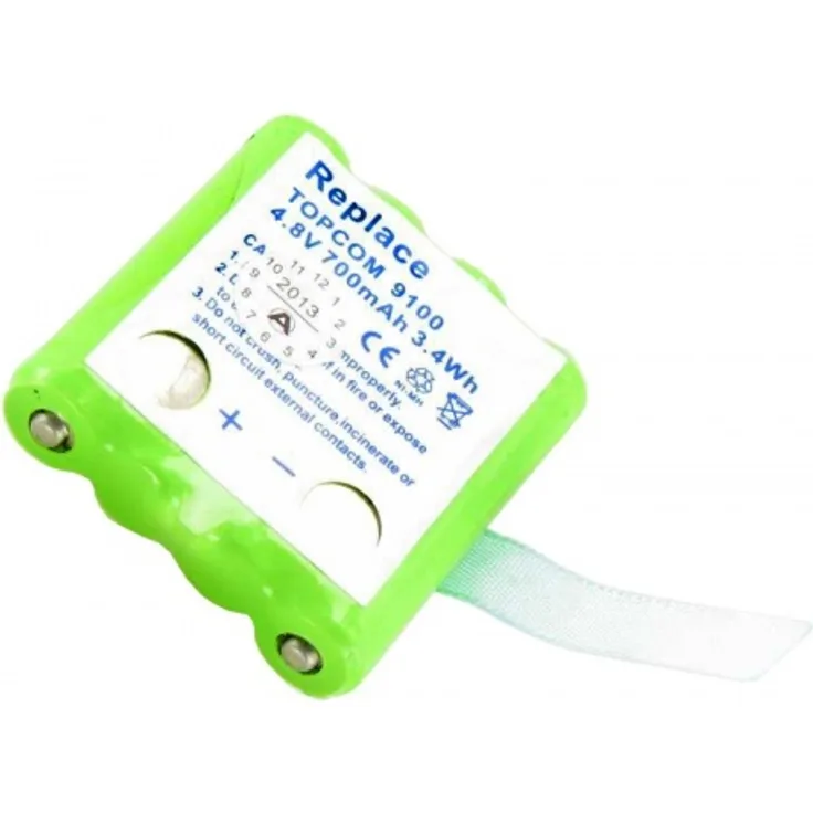 AccuCell Akku passend für Topcom Twintalker 9100 Akku TT9100