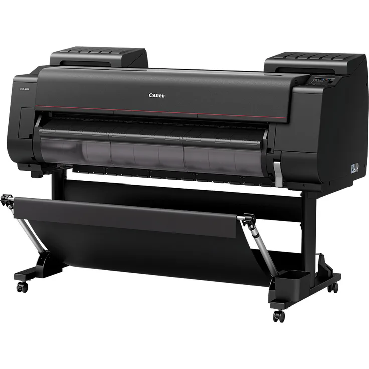 Canon ImagePROGRAF PRO-4100 44 Zoll Großformatdrucker Farbe Tintenstrahldrucker Rolle (111,8 cm) Kapazität: 2 Rollen USB 2.0, Gigabit LAN, WLAN (n), USB-Host