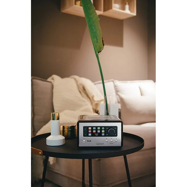 Sonoro Relax Internetradio mit Bluetooth, WLAN, TFT-Display, Wecker, schwarz - Preisvergleich – Bild 3