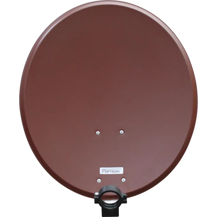 Opticum QA 60 Aluminium Satellitenantenne (60 cm) ziegelrot