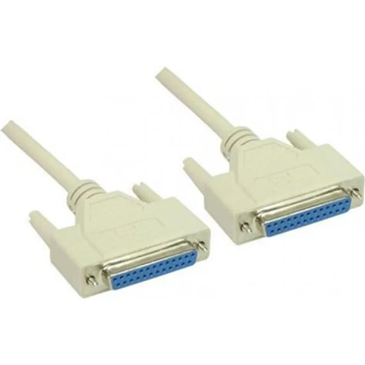 Good Connections - Nullmodemkabel - DB-25 (W) - DB-25 (W) - 1.8 m