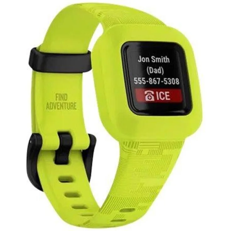 Garmin vívofit jr. 3 Aktivitätstracker für Kinder, Einheitsgröße, Silikonarmband, Digi Camo (010-02441-00)