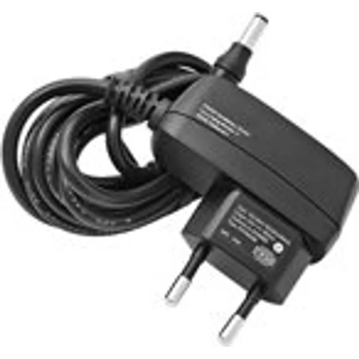 Wedo 50555 Netzgerät 6 Volt - 200 mA, für Waage 485154, schwarz