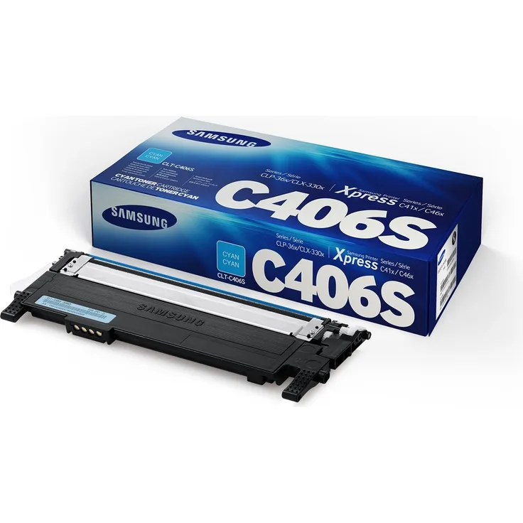 HP Samsung ST984A - CLT-C406S - Toner cyan - für CLX-3300 3302 3303 3304 3305 3306 3307 SCX-3300 3301 3305 3306
