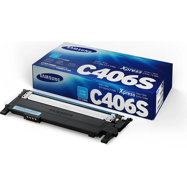 HP Samsung ST984A - CLT-C406S - Toner cyan - für CLX-3300 3302 3303 3304 3305 3306 3307 SCX-3300 3301 3305 3306