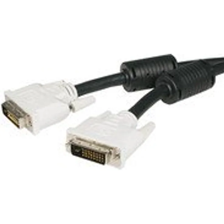 StarTech.com Dual Link-DVI-D-Kabel Stecker/Stecker - 25-poliges DVID-Digital Monitor-Kabel - DVI-Kabel - Dual Link - DVI-D (M) - DVI-D (M) - 2,0m - Schwarz (DVIDDMM2M)