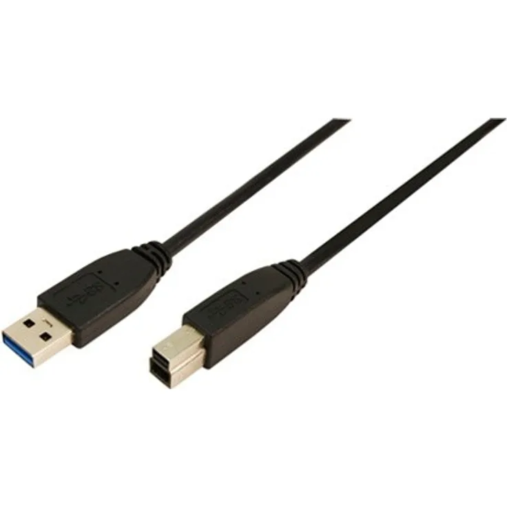 Logilink - USB-Kabel - 9-polig USB Typ A (M) - 9-polig USB Typ B (M) - 2 m (USB 3.0) (CU0024)