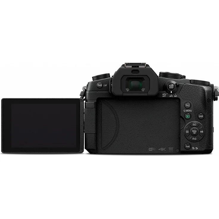 Panasonic Lumix DMC-G81EG-K Systemkamera (16 MP, 4K, Dual I.S., OLED-Sucher, Hybrid Kontrast AF, 7,5 cm Touch, Wifi, schwarz) – Bild 4