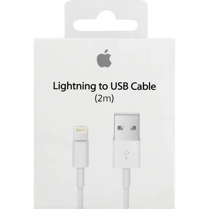 Apple MD819ZM/A Lightning auf USB Kabel, Ladekabel/Datenkabel, 2 m, weiß – Bild 9